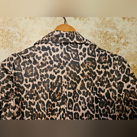 Colleen Lopez Small Faux Leather Moto Jacket - Picture 10 of 16